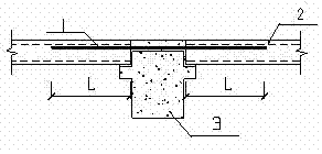 Connection method for reinforcing joints between pre-fabricated hollow slabs and horizontal beam by embedding steel reinforcements