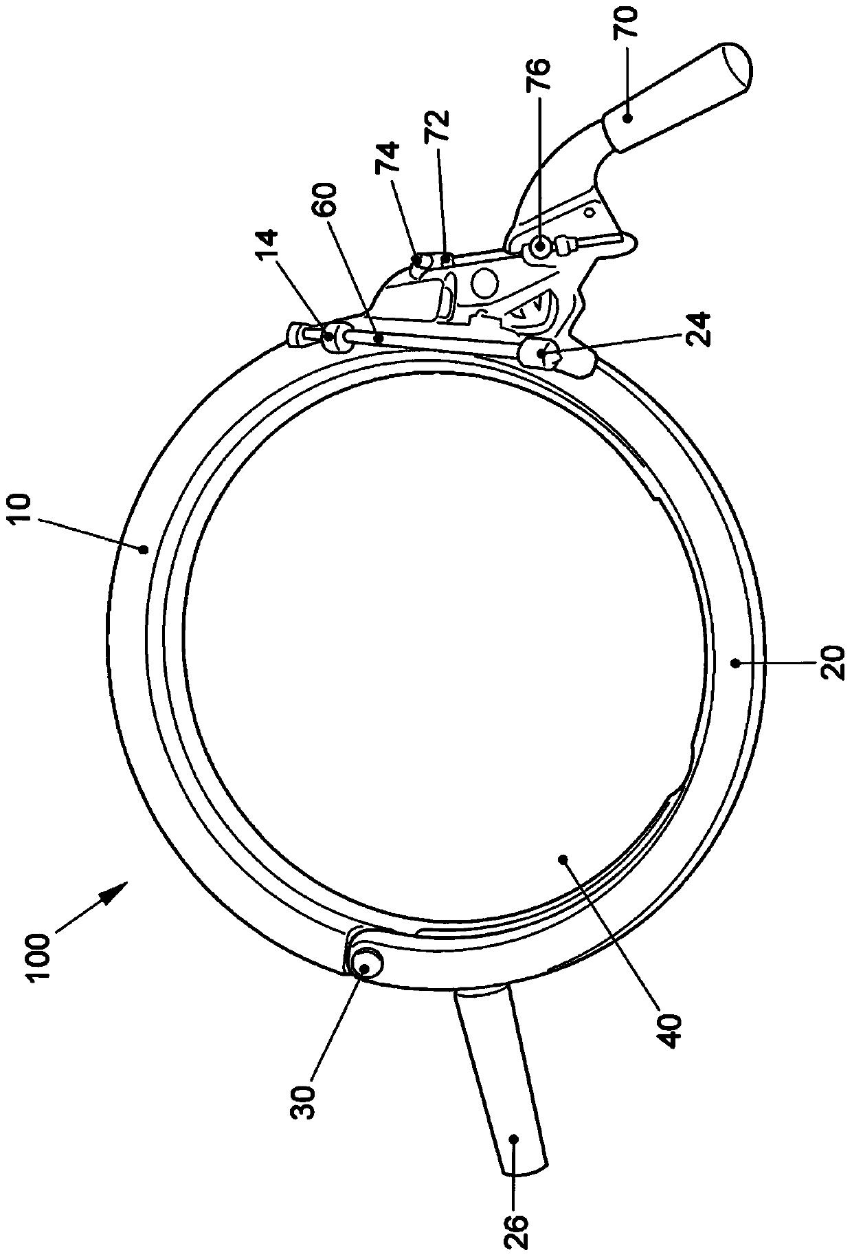 Apparatus for rounding hollow cylindrical workpieces