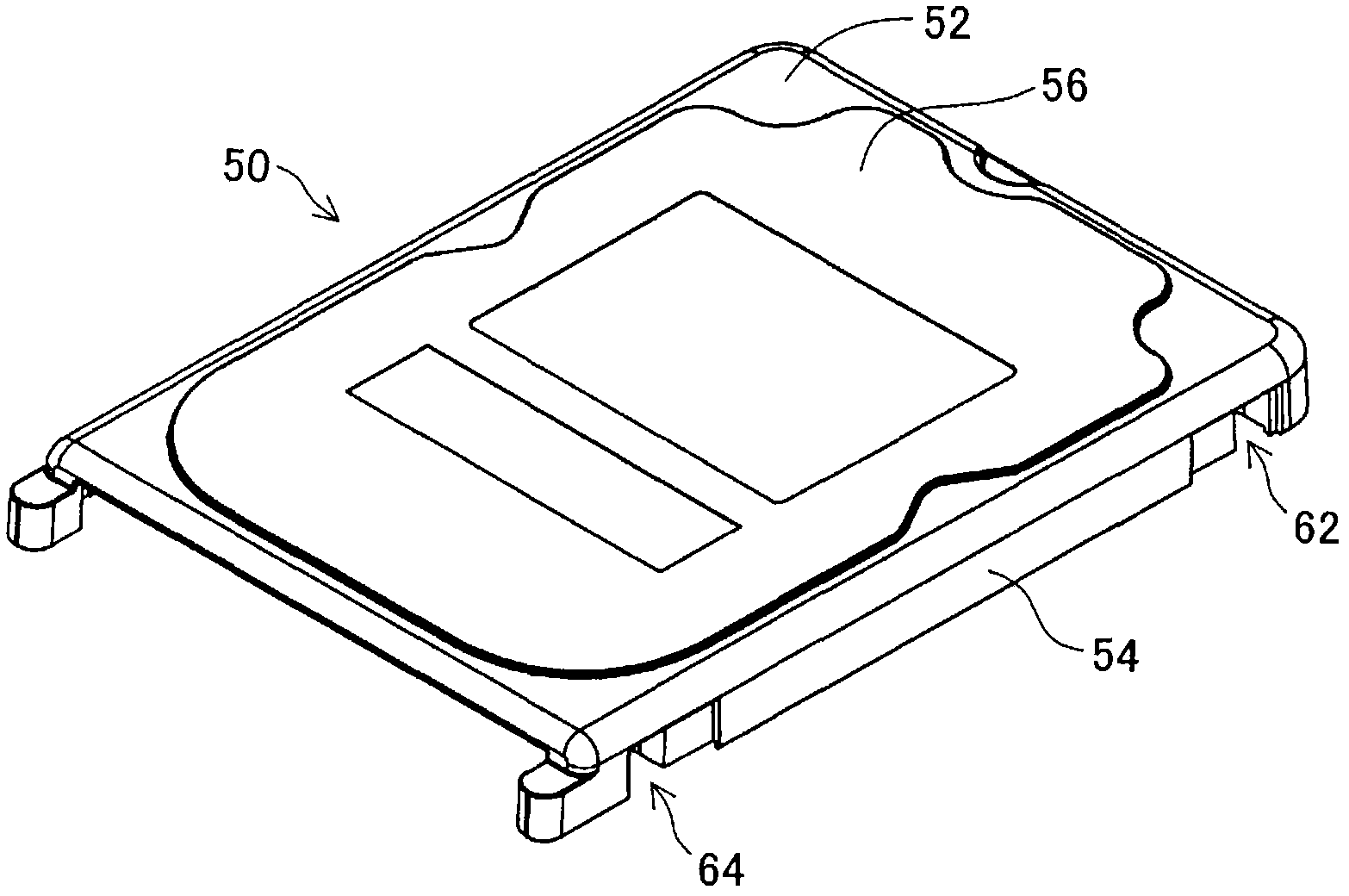 External storing device and its housing