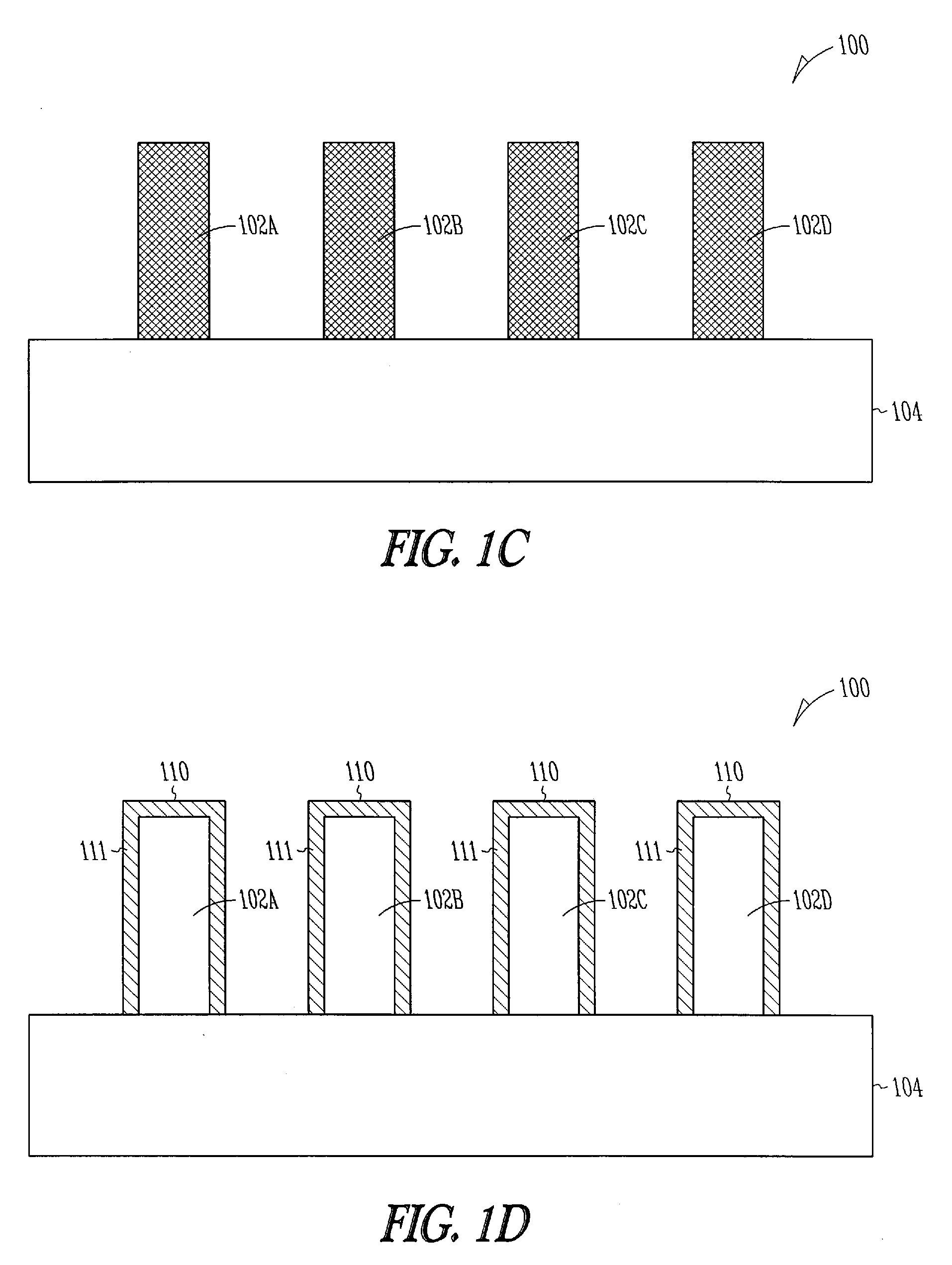 Method and apparatus for reducing flicker noise in a semiconductor device