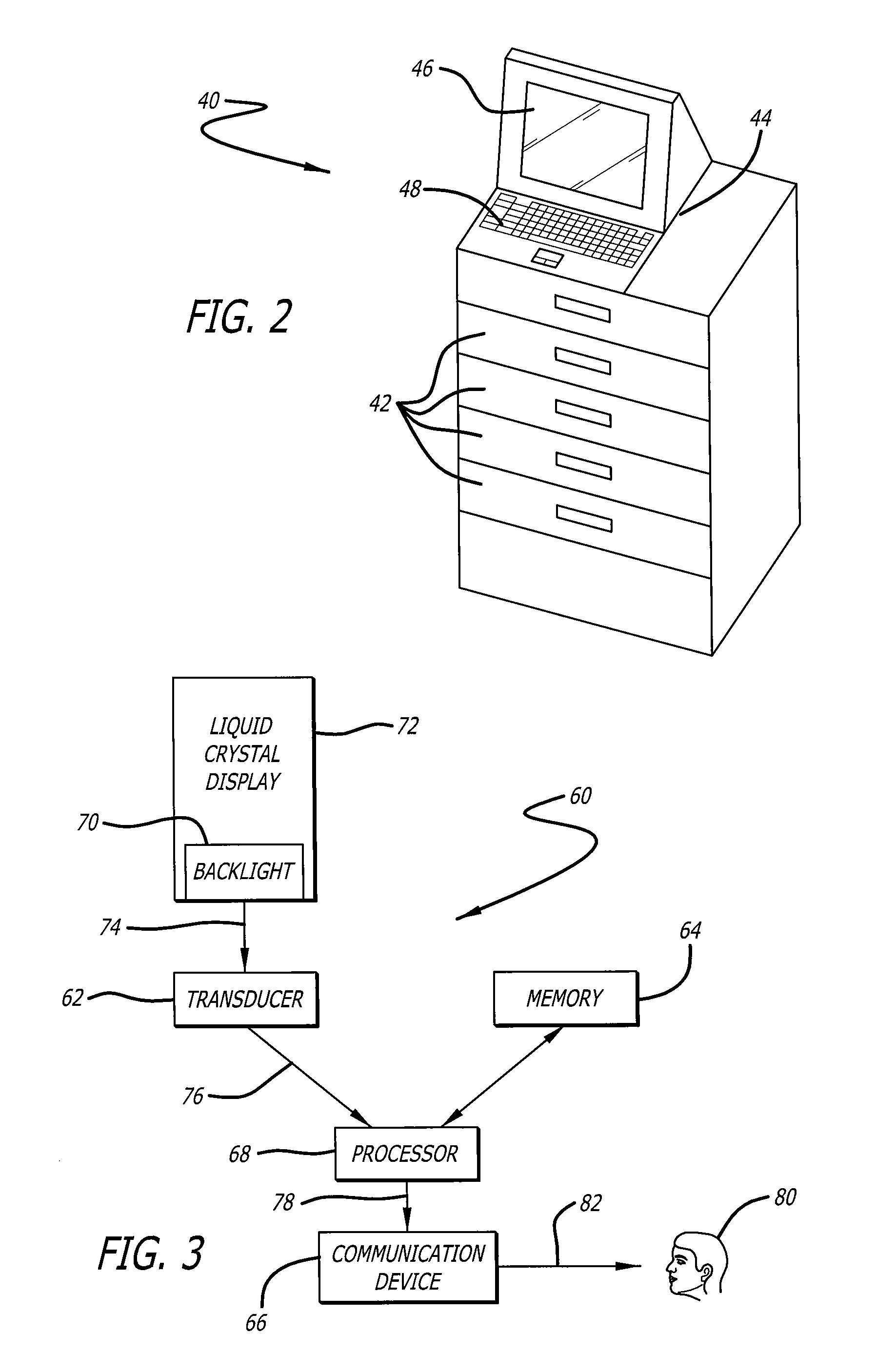System and method for predicting a failure of a backlight for an LCD display