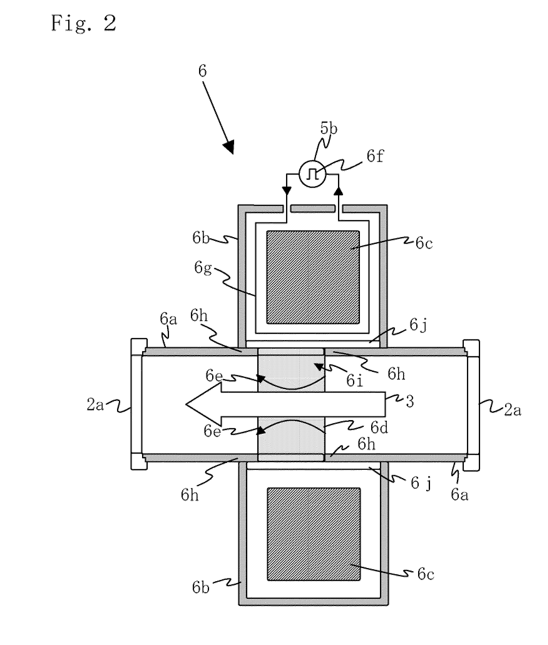 Induction accelerating device and acceleration method of charged particle beam