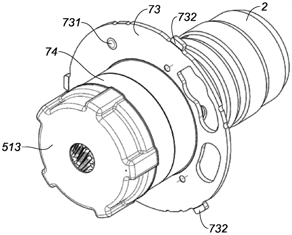 Integrated hydraulic module for electro-hydraulic servo brakes