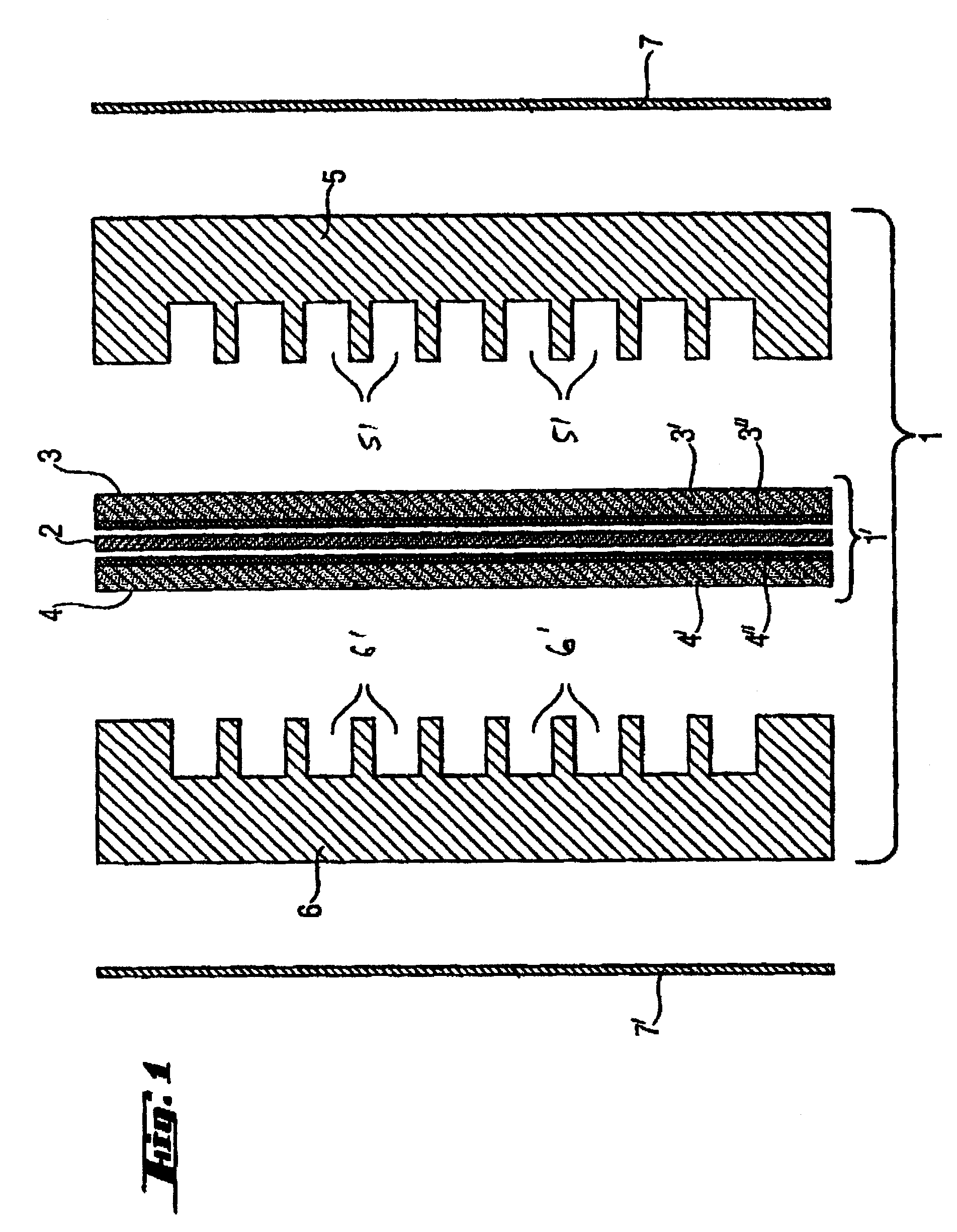 Carbon fiber electrode substrate for electrochemical cells