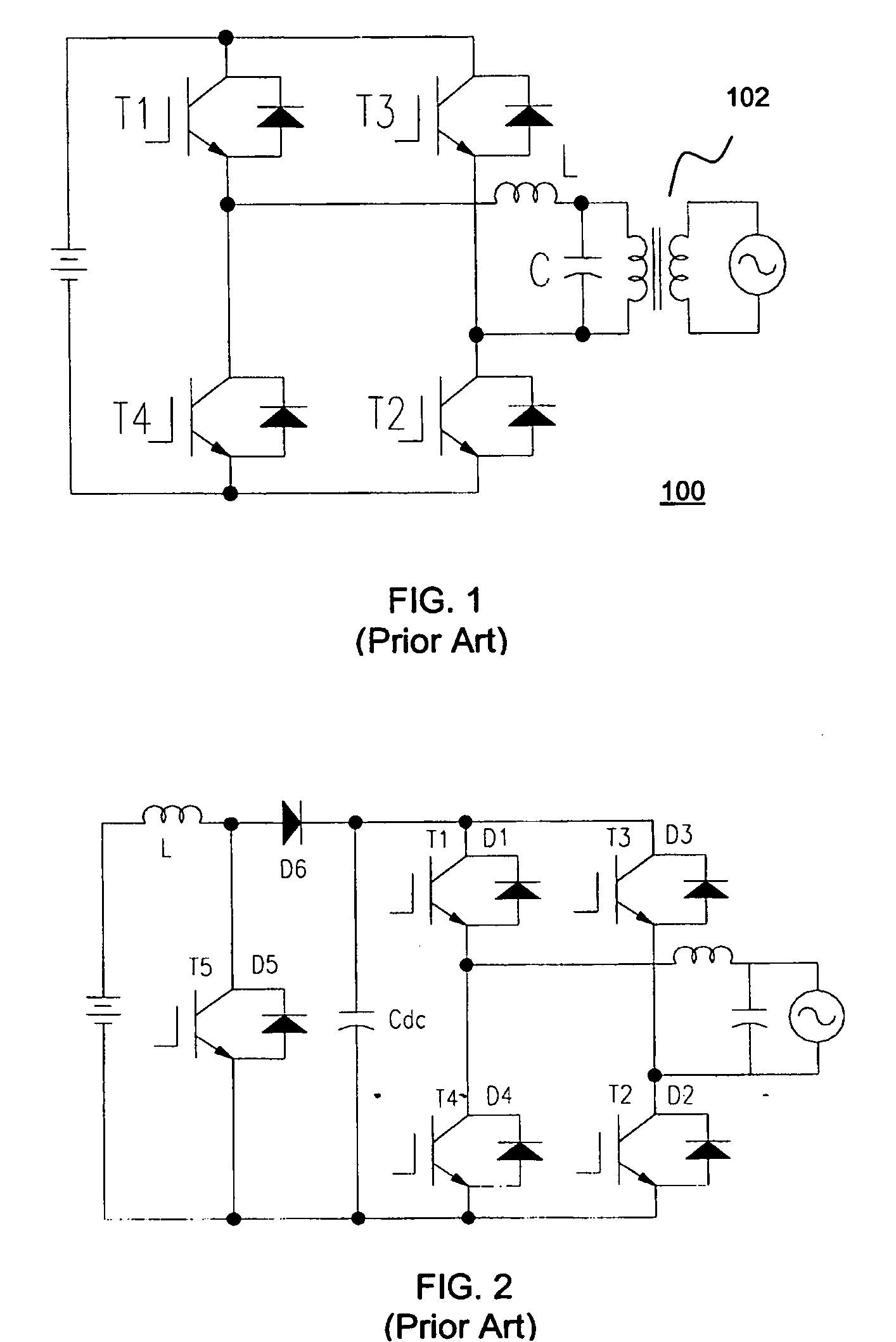 Single-stage buck-boost inverter