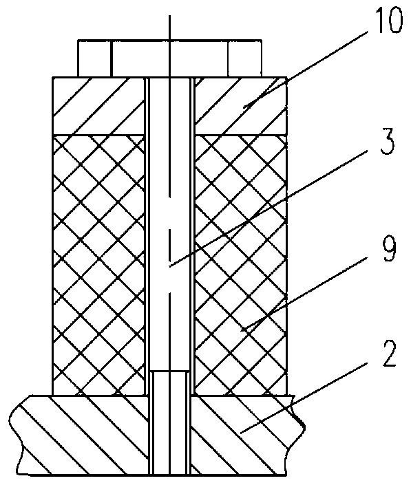 A deep-water composite structural acoustic array and sound transmission method based on the array
