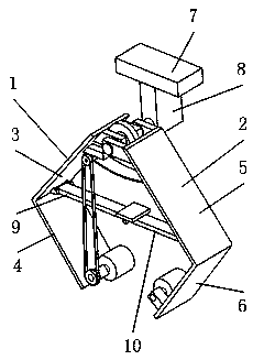 Clothespin device for garment production line