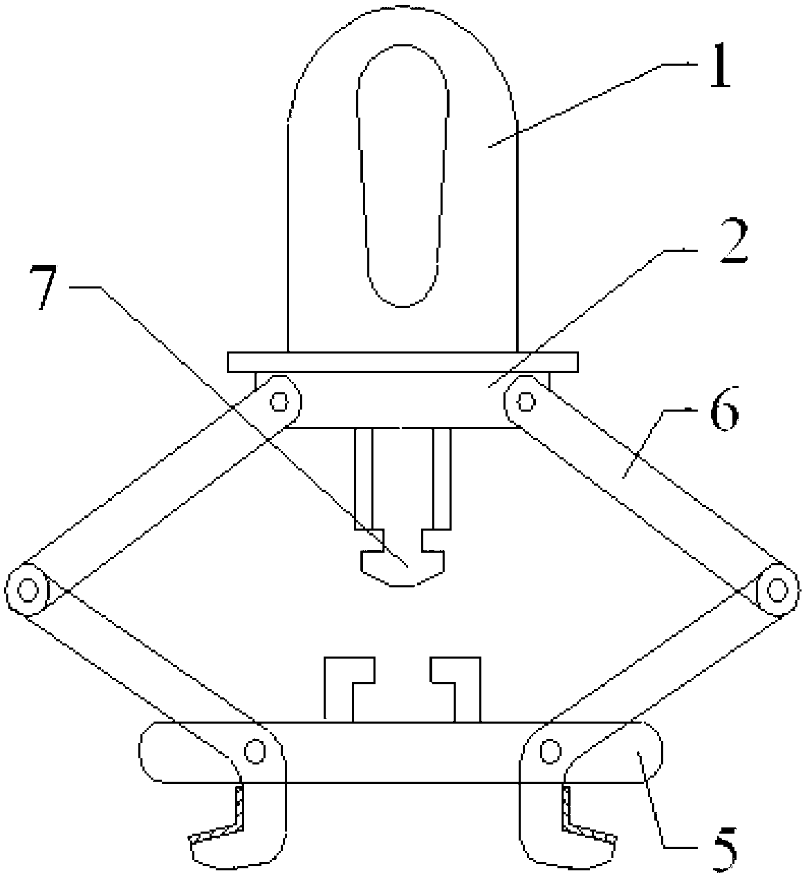 Fan hub hanger with rotational locking mechanism and using method thereof