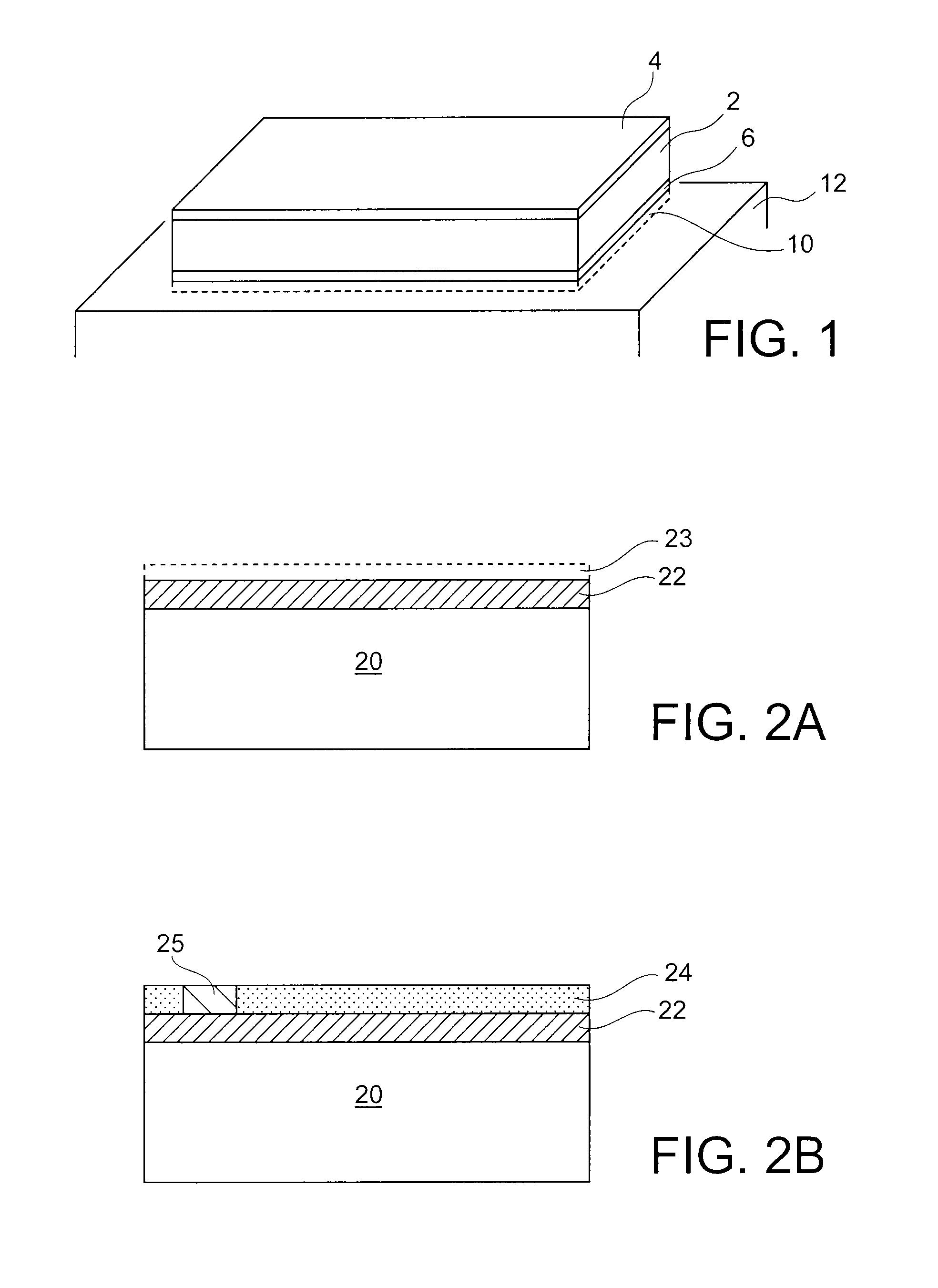 Method for implanting a piezoelectric material