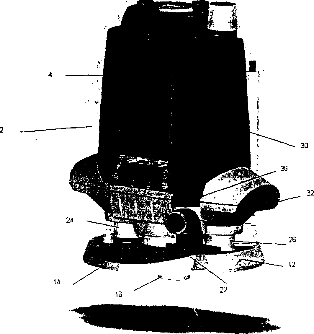 Dust and debris extraction apparatus for power tool