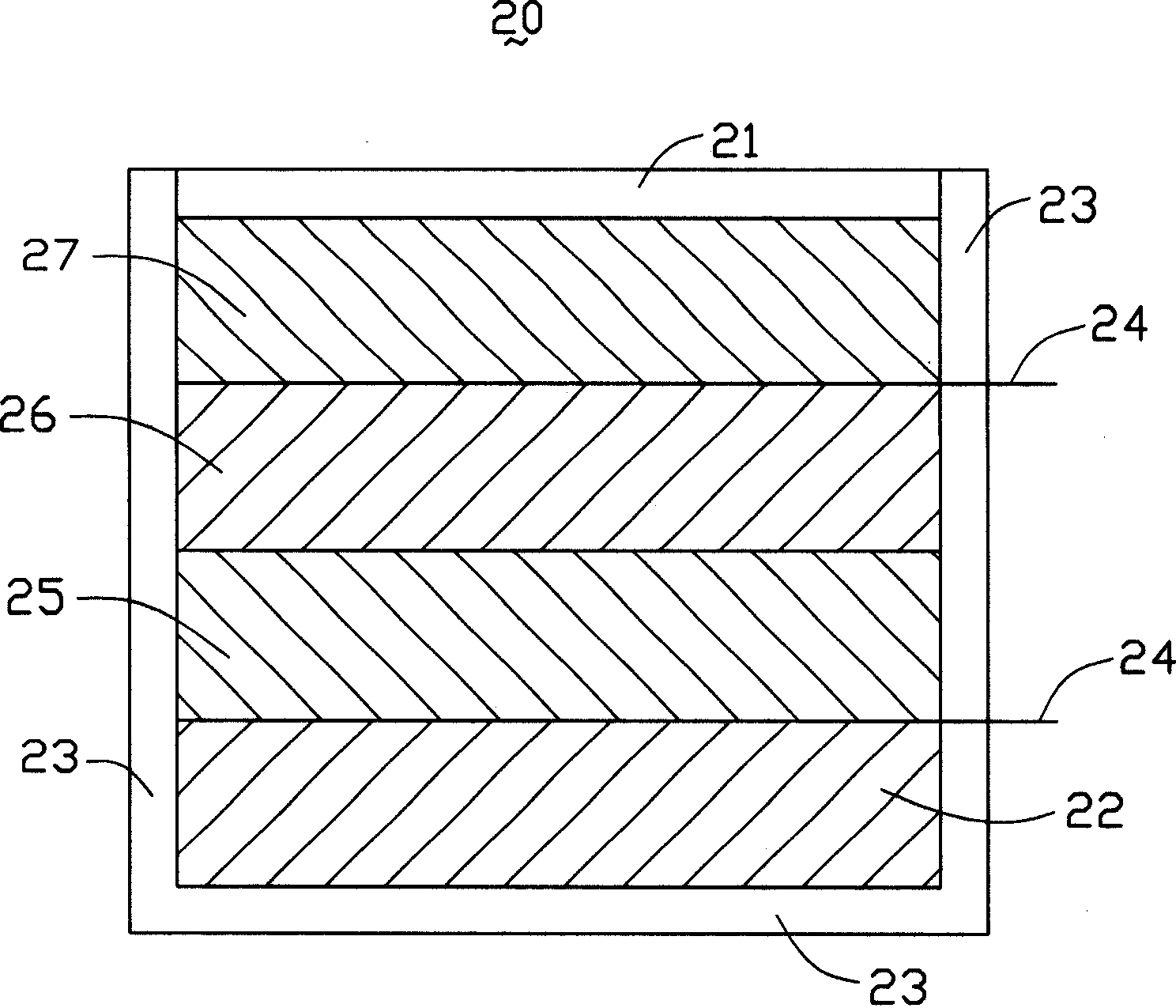 Electrochromism display device