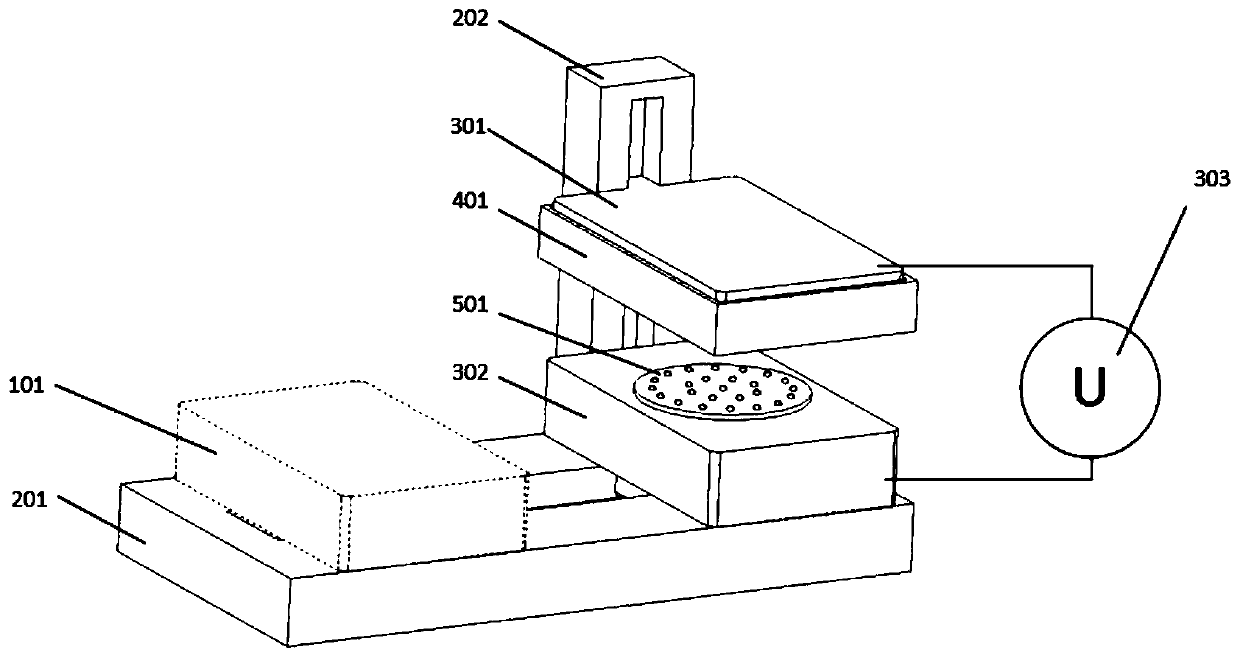 Method and device for manufacturing micro-nano structure with high thickness-width ratio