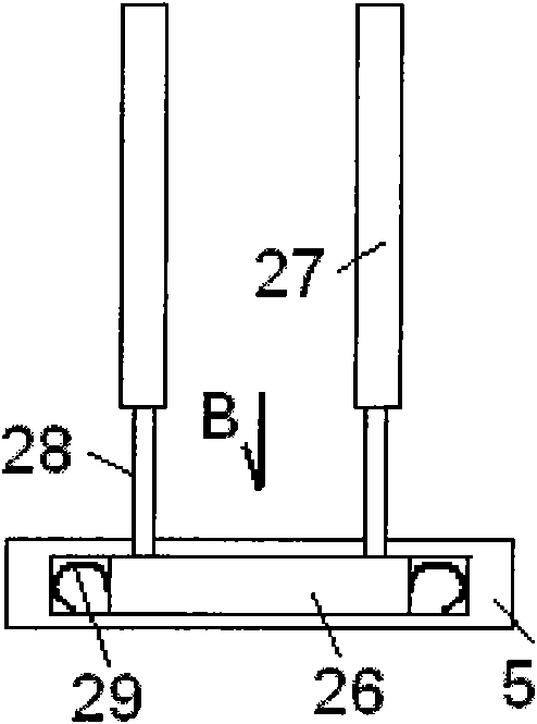 Medical multifunctional electric cart provided with barrier and facilitating excretion of patients