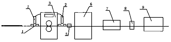 Aluminum plate processing device and processing method