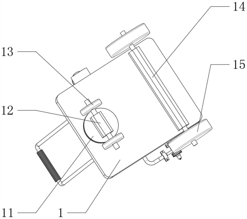 A lifting-free oil receiving mechanism for automobile maintenance
