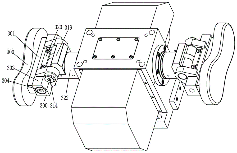 Manual type turnable clamping apparatus