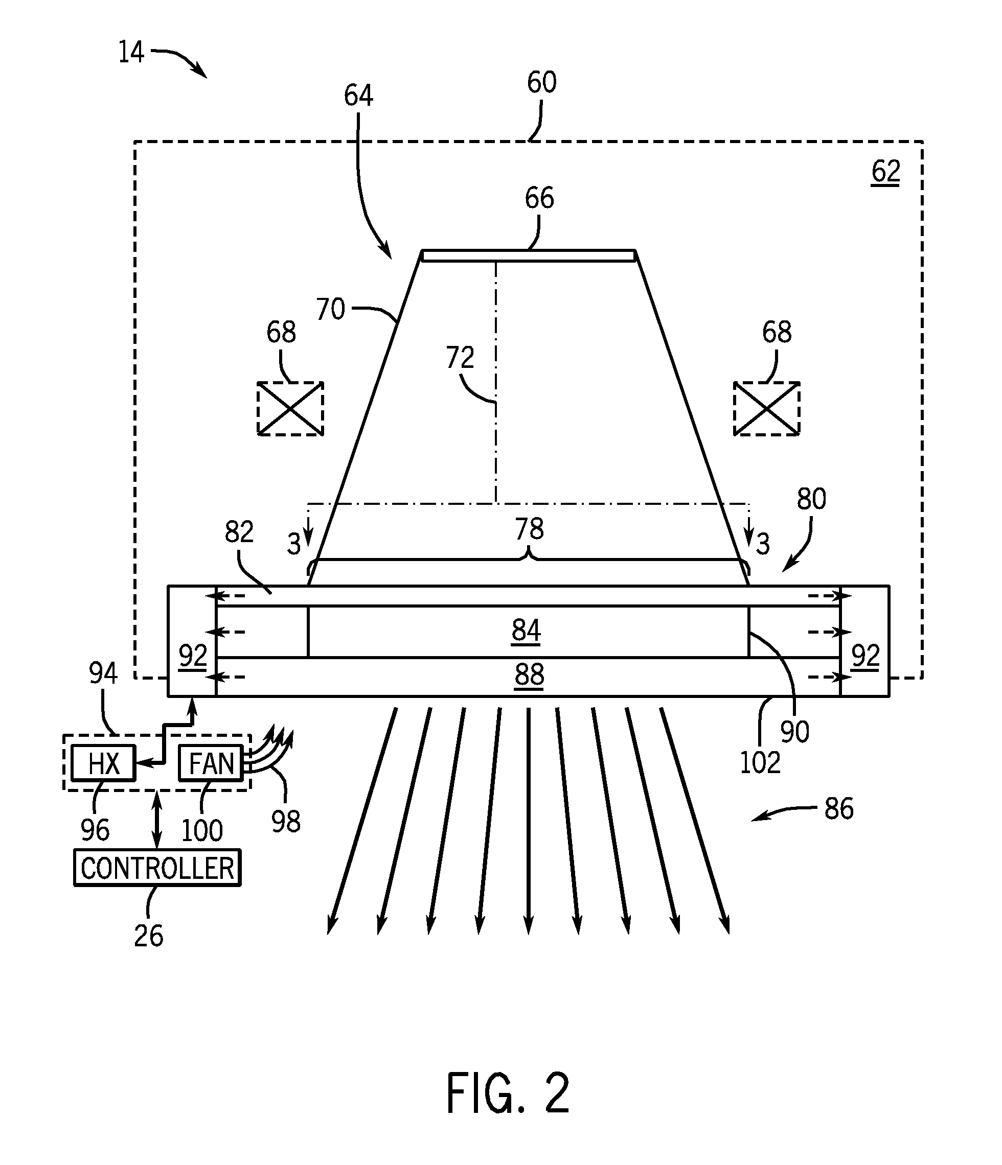 Multilayer X-ray source target with high thermal conductivity