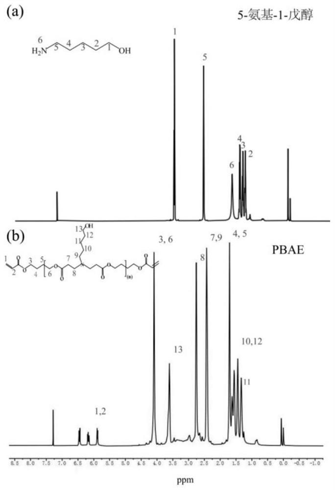 ATRA-PBAE prodrug copolymer as well as preparation method and application thereof