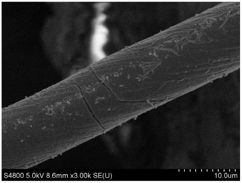 A kind of oriented carbon nanotube-alumina hybrid fiber and preparation method thereof