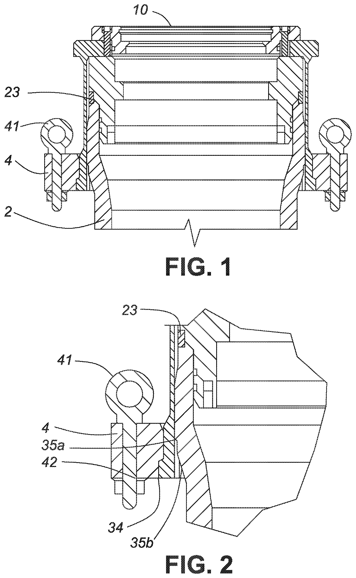 Rotating Control Device Clamping Mechanism