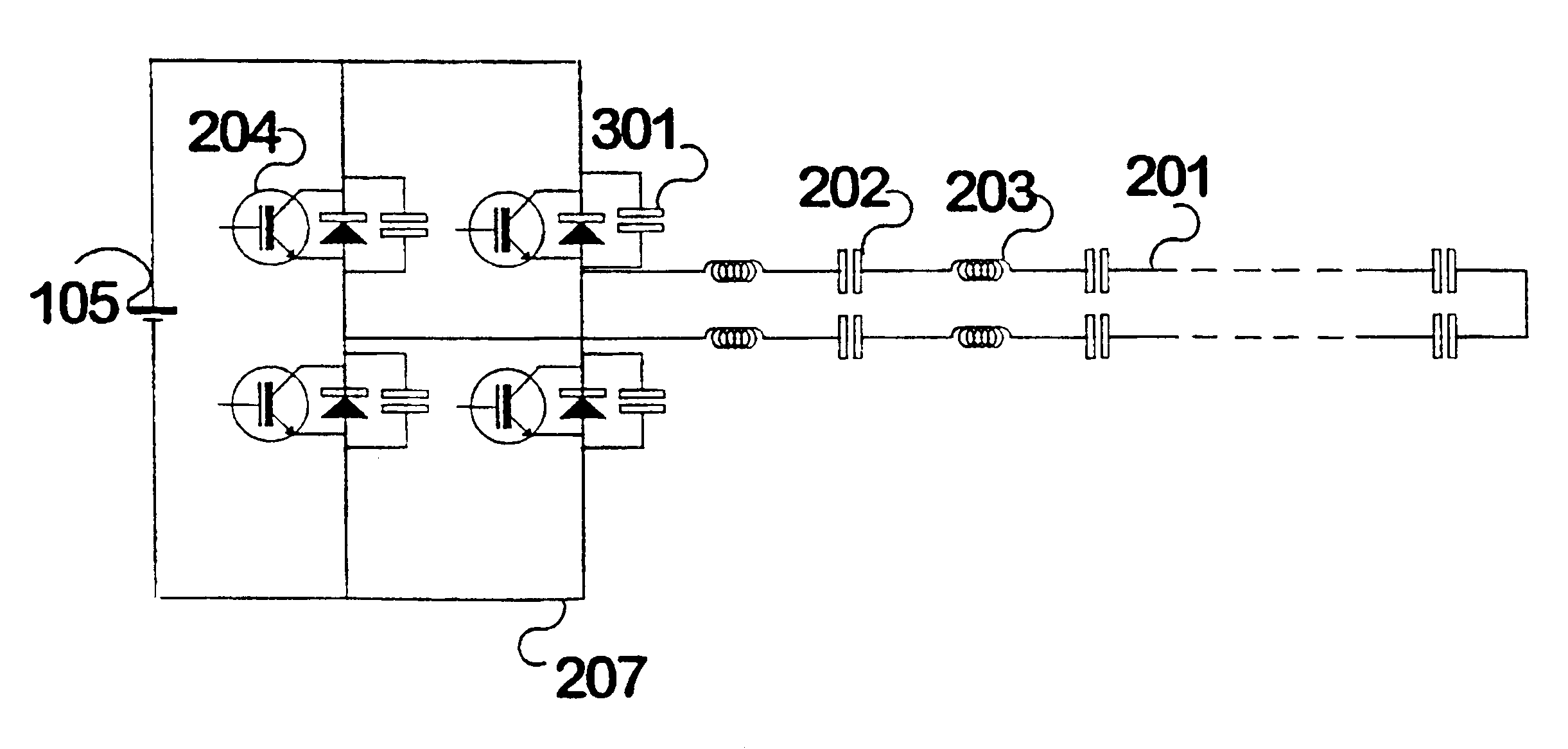Supply of power to primary conductors