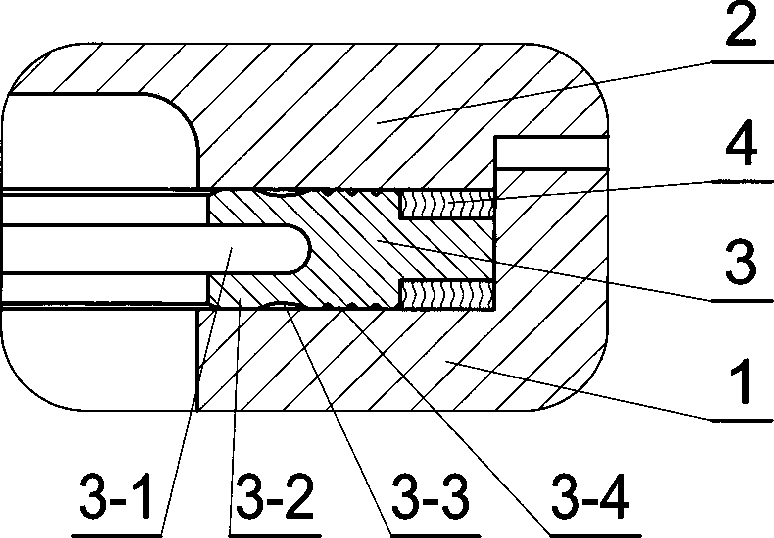 Middle flange sealing structure of high-pressure valve - Eureka ...