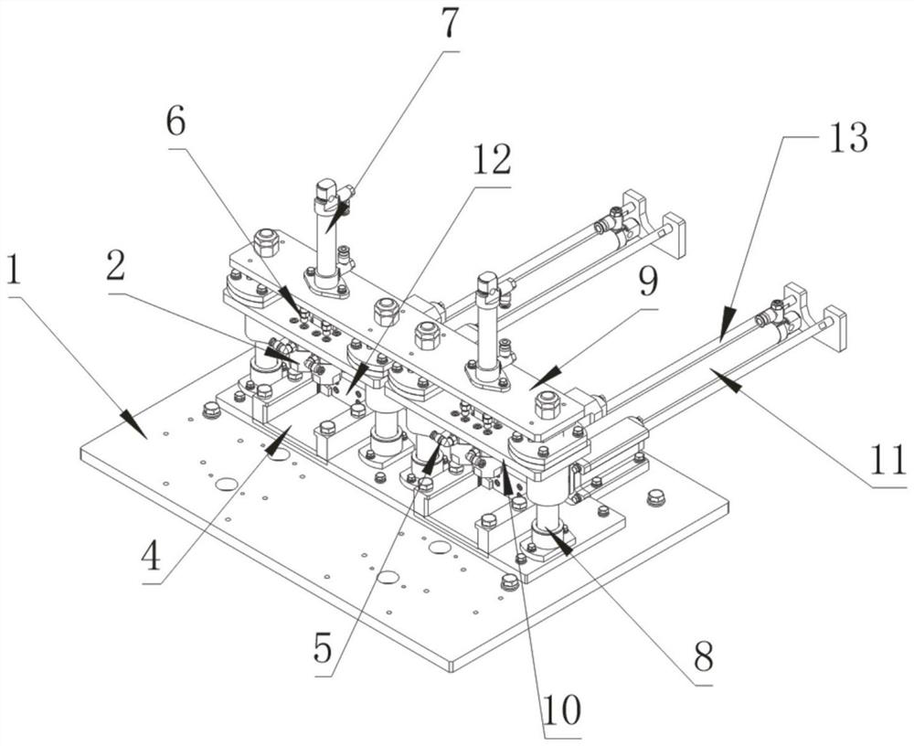 Blind hole workpiece dust removal device