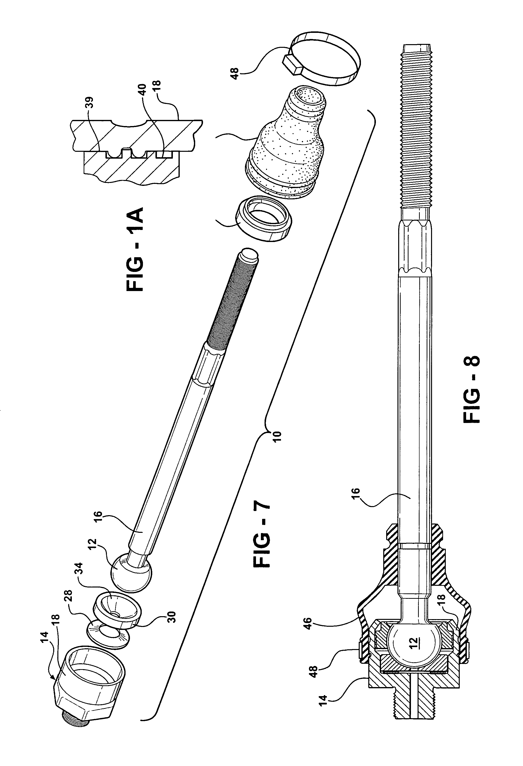 Method of setting the pre-load for a ball socket joint