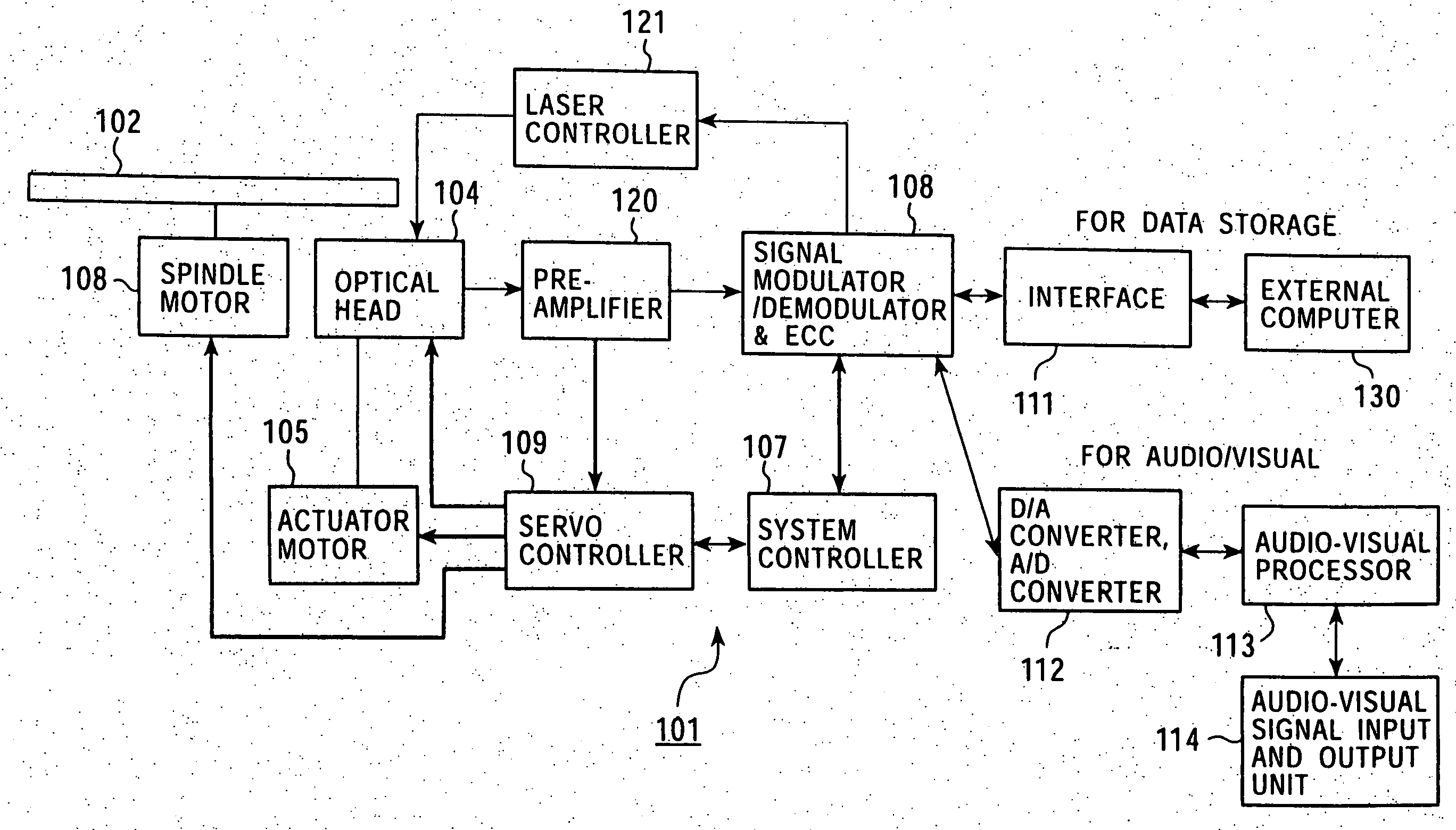 Recording and playback apparatus and optical head