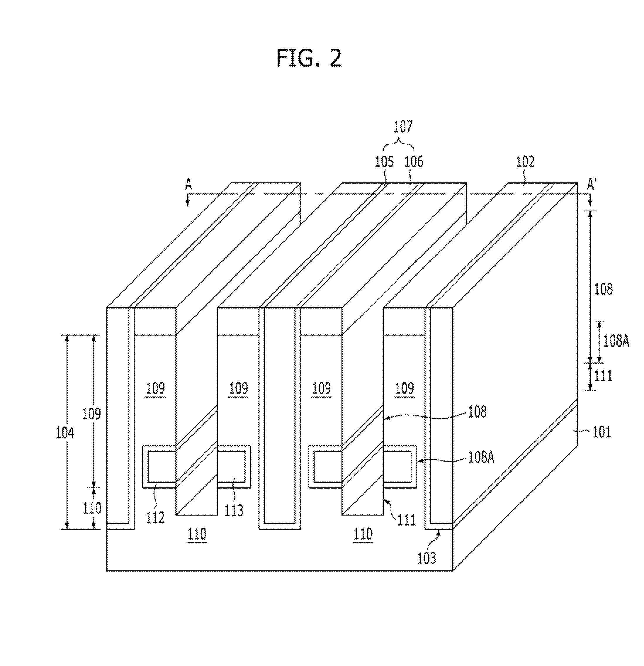 Semiconductor device having buried bit lines and method for fabricating the same