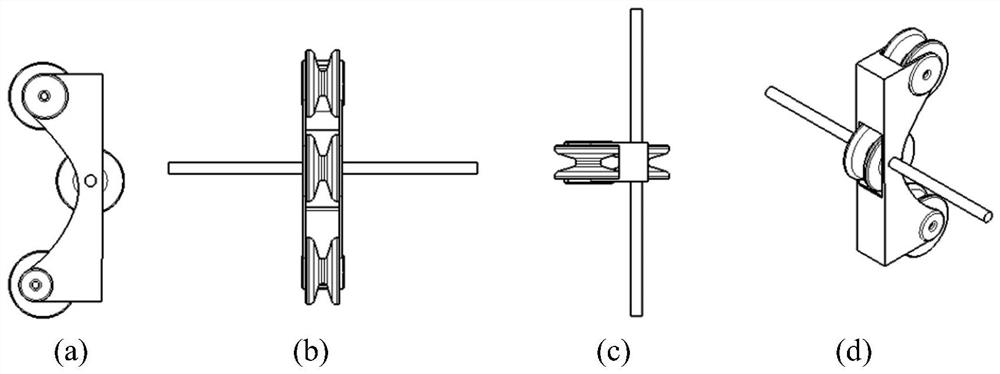 Free-flying support device in full-span flying wing body degree of freedom flutter wind tunnel test