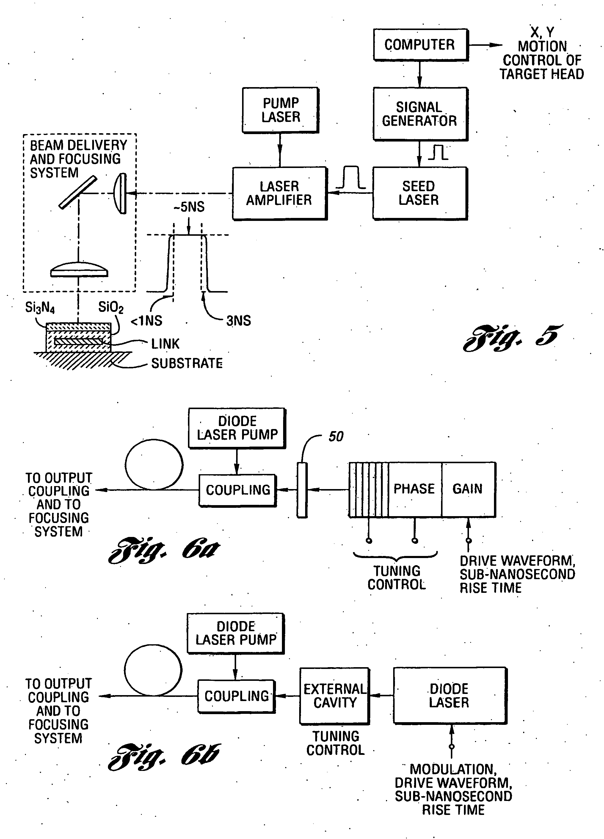 Energy-efficient, laser-based method and system for processing target material