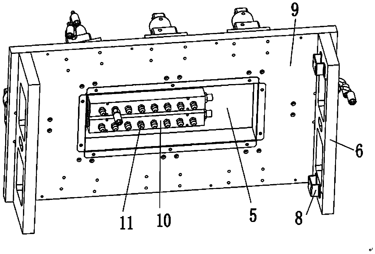 Laser welding fixing tool capable of adapting to various bio-oil tanks