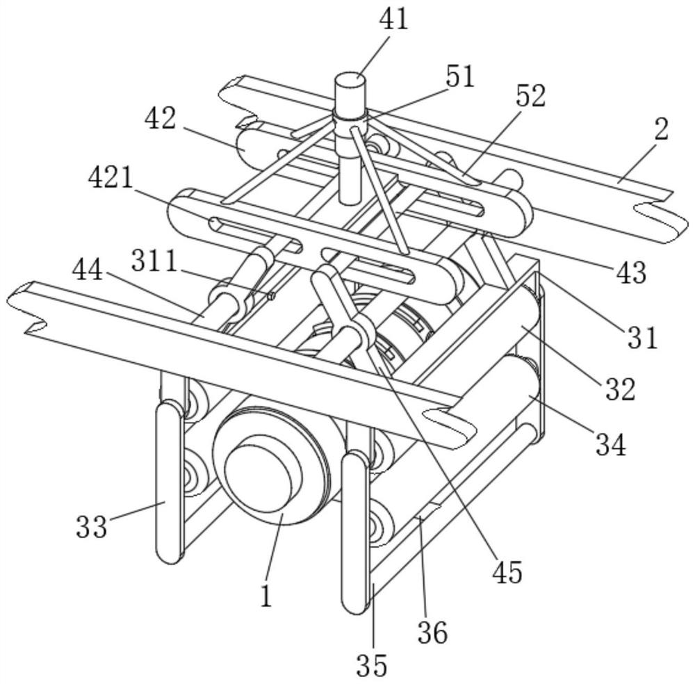 A wire drawing machine for processing plastic woven bags