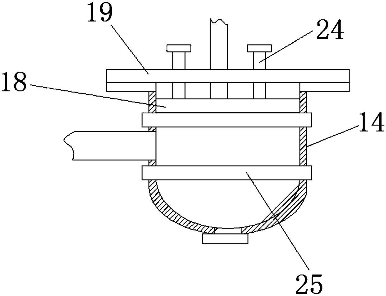 Wastewater sludge recovery treatment device