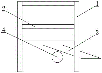 Realization method of a system integrating automatic feeding, crushing and cleaning functions