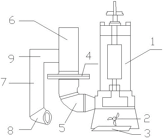 Sewage pump with crushing function