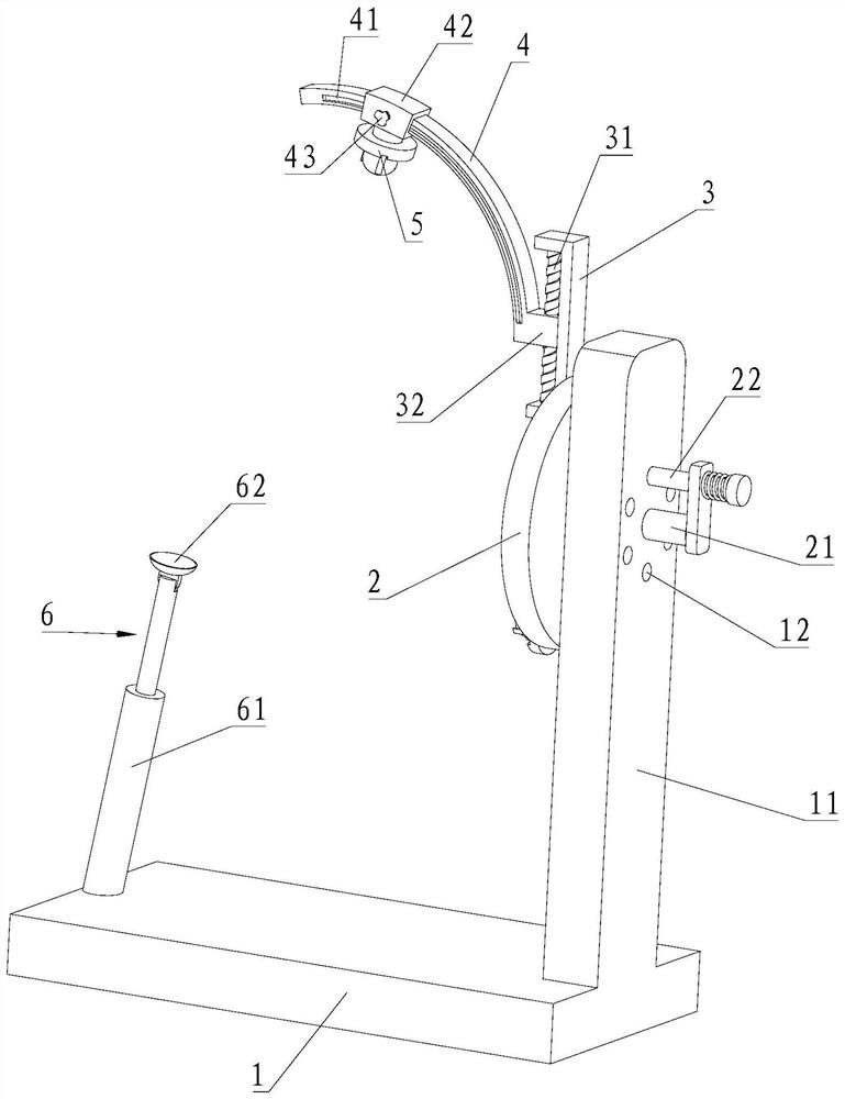 A tooling fixture for sharp-angled pipe