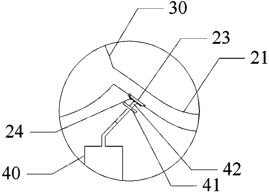 Humidification oxygen inhalation device