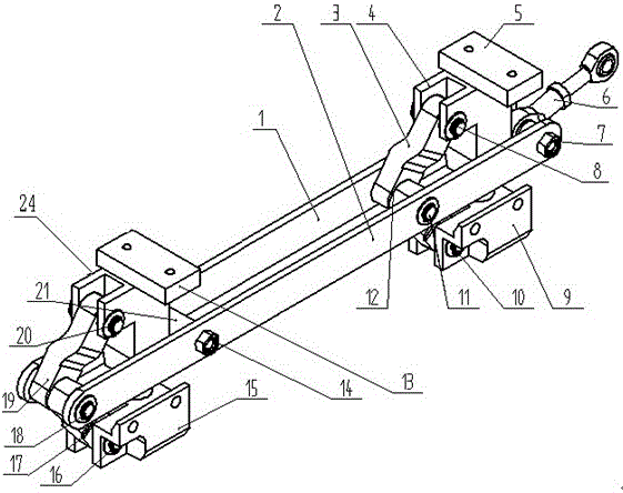 A special jacking mechanism for Panax notoginseng planter