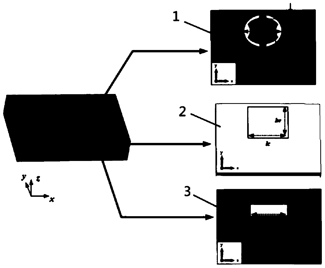 Metamaterial unit for encoding metamaterial antenna