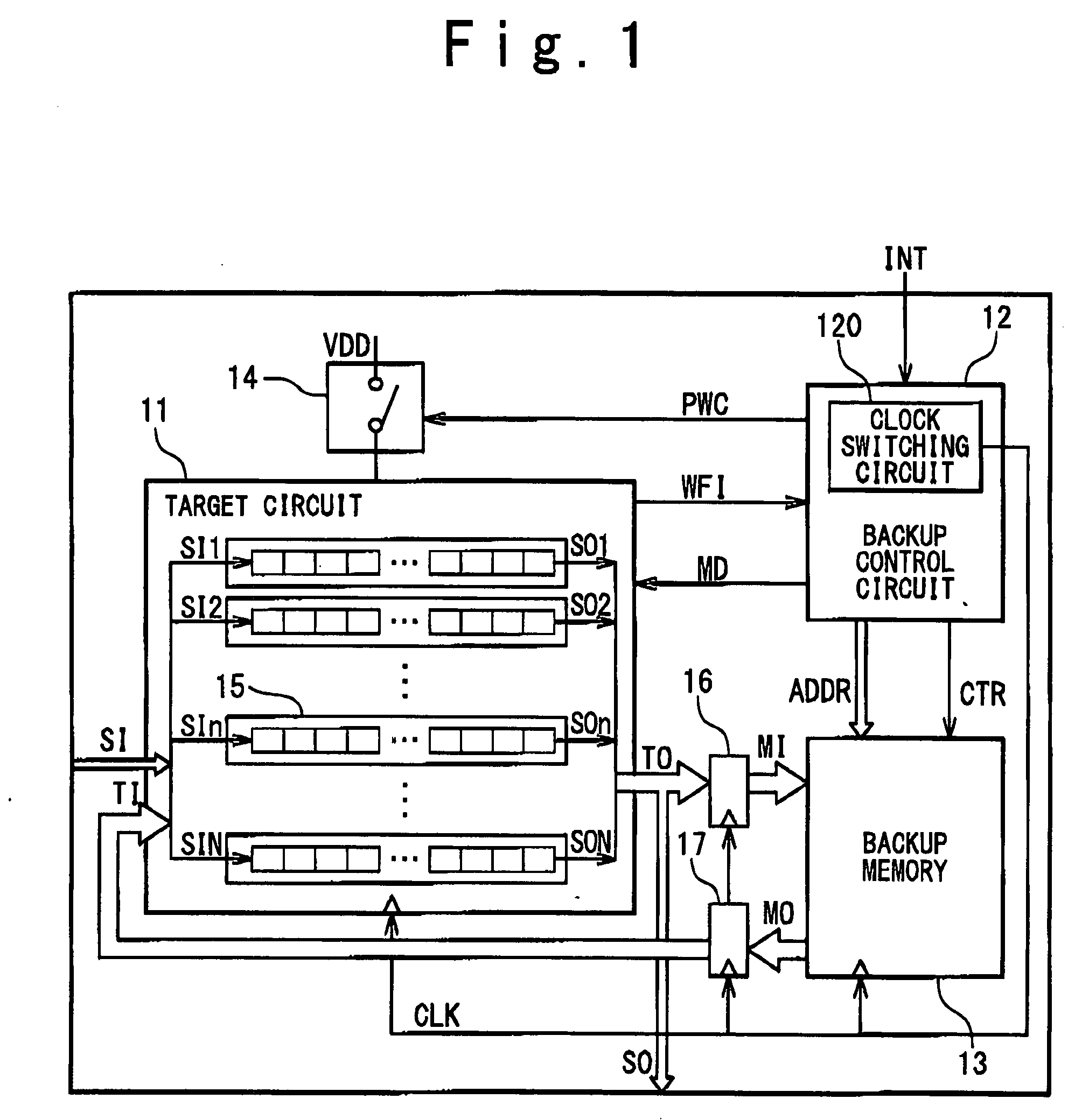 Semiconductor integrated circuit and control method thereof