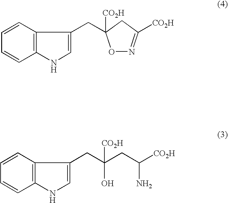 Process for producing gamma-hydroxyamino acid derivatives and monatins