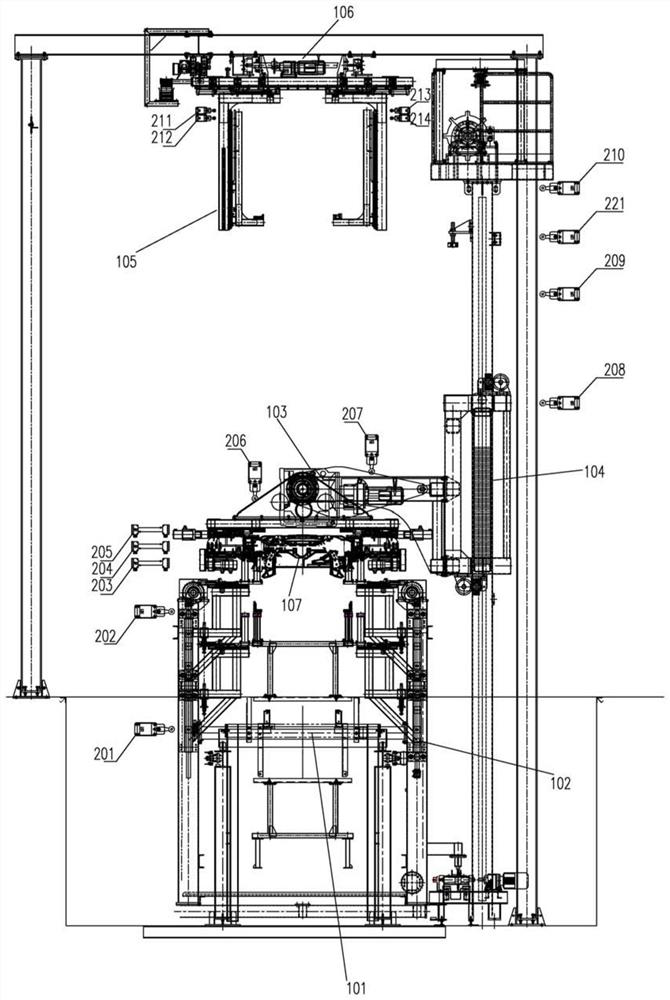 Automatic control system for vehicle frame overturning