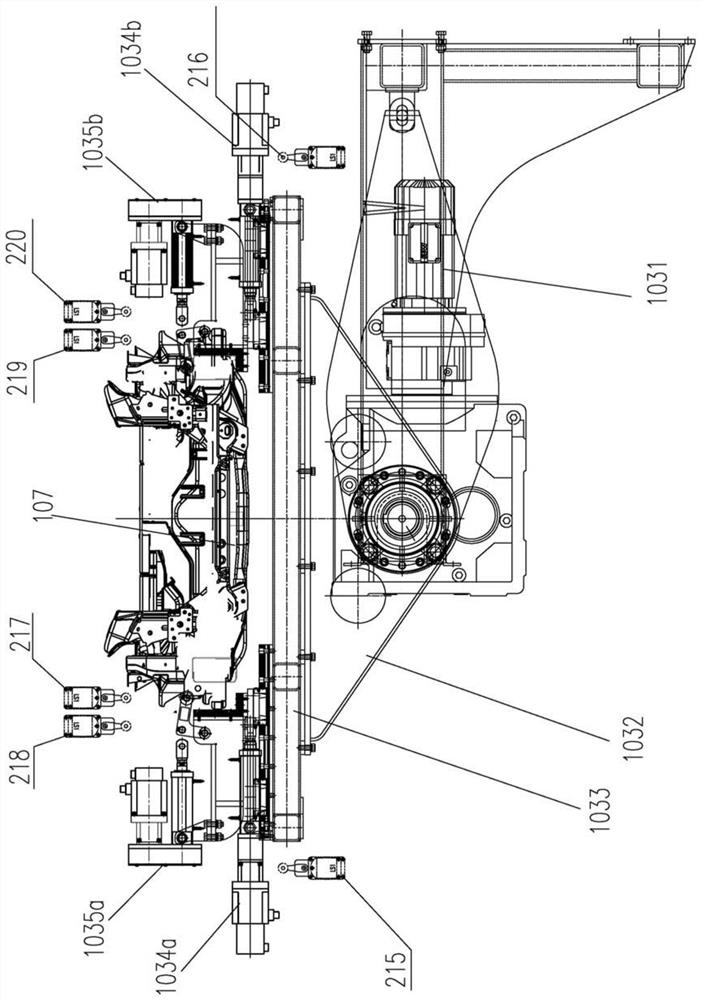 Automatic control system for vehicle frame overturning