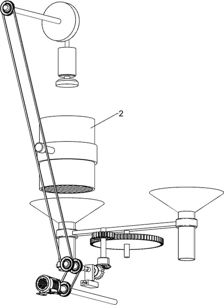 Distributed metal cutting chip wastewater detection device