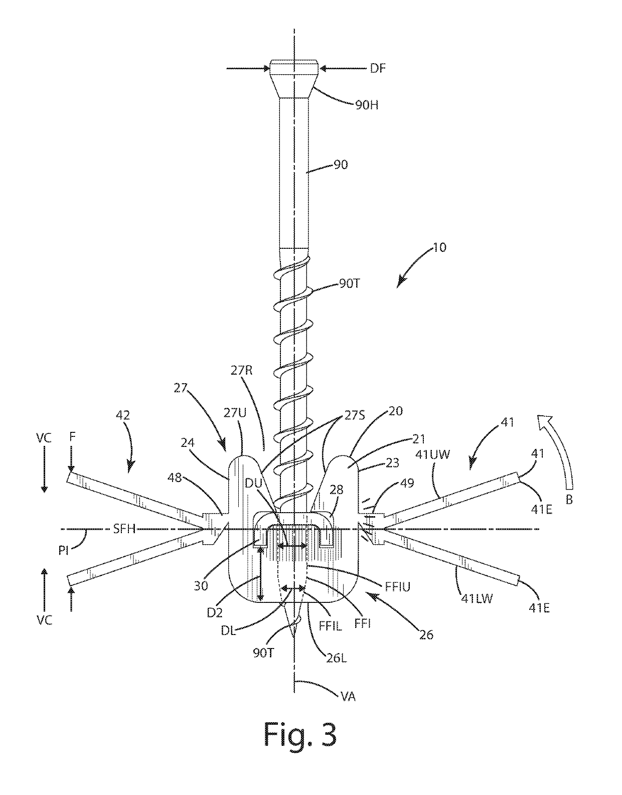 Hidden fastener unit and related method of use