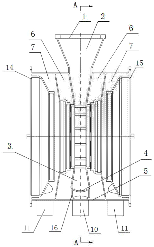 An integral double-layer low-pressure inner cylinder of a steam turbine