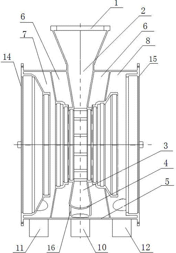 An integral double-layer low-pressure inner cylinder of a steam turbine