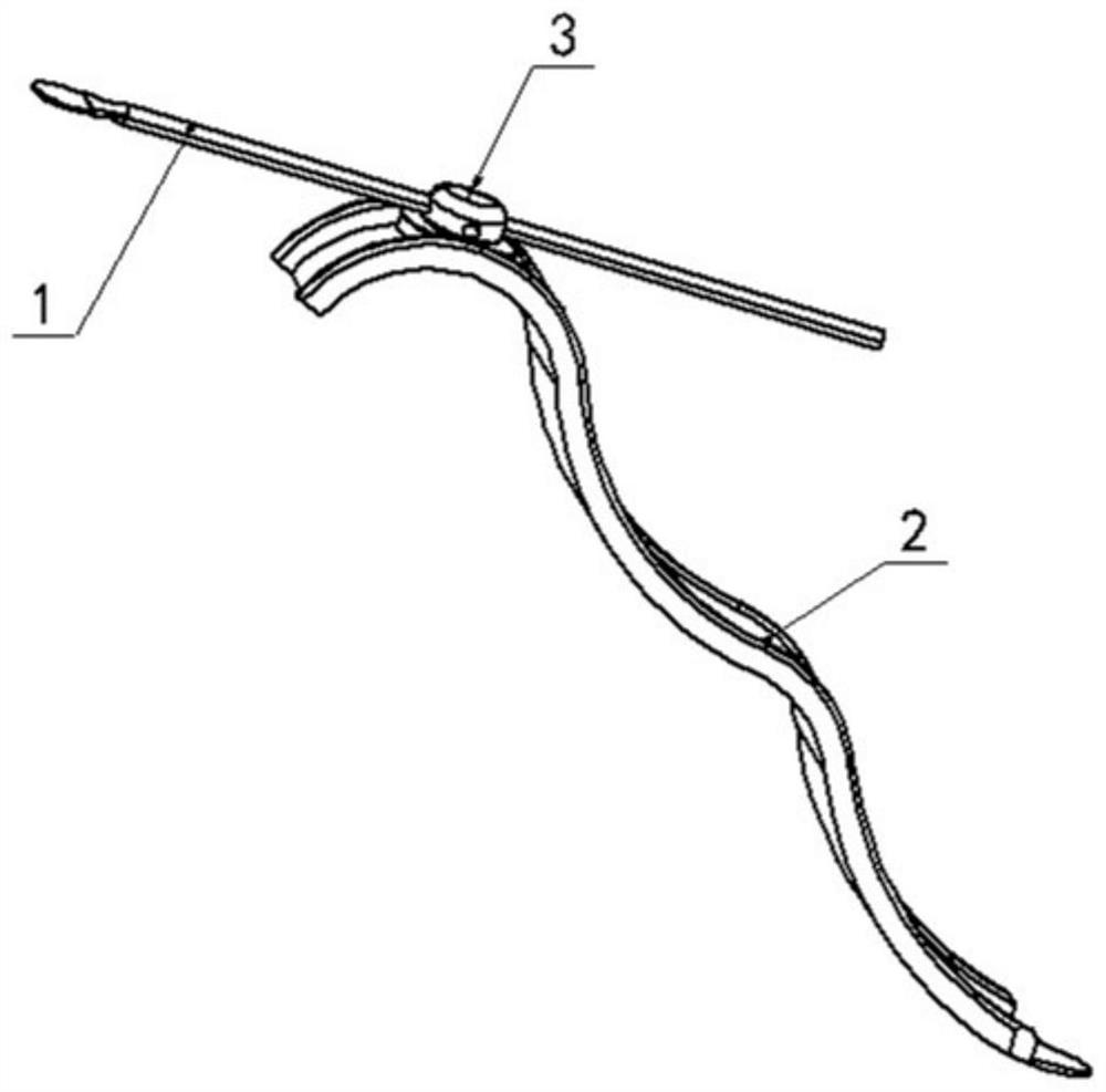 A retractor integrated with gums and corners of the mouth